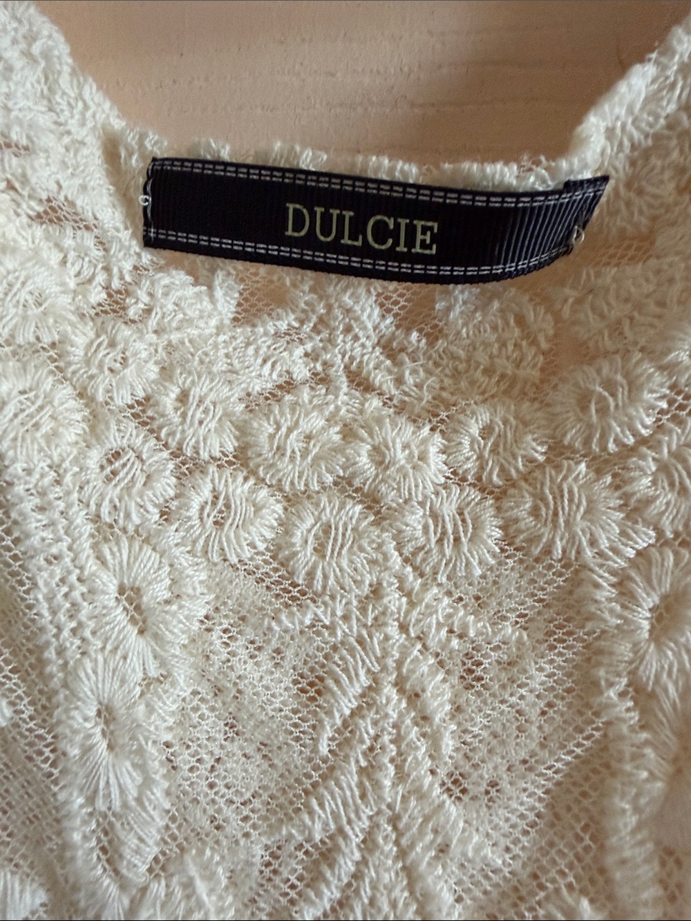 Delicate Lace Overlay Camisole - White - Unknown Brand - Picture 2 of 2